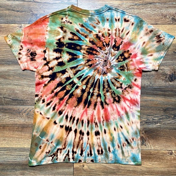 Notorious B I G T-Shirt Medium Reverse Tie Dye - Picture 2 of 4